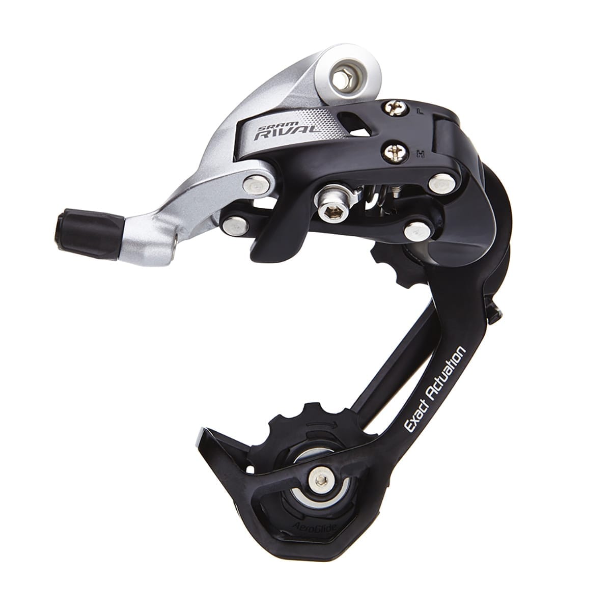 Hinterer Umwerfer SRAM RIVAL 22 WIFLI 2x11V Mittlerer Käfig