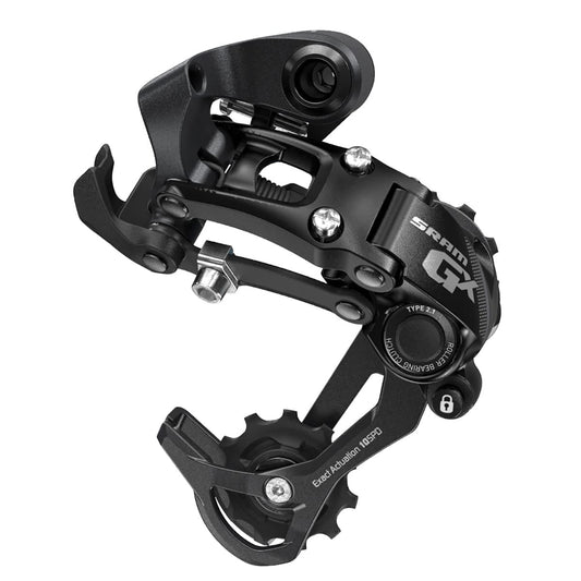 Hinteres Schaltwerk SRAM GX TYPE 2.1 10-fach Langer Käfig Schwarz