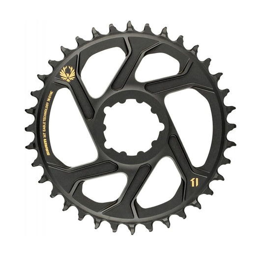 Kettenblatt Mono SRAM EAGLE X-SYNC2 NARROW WIDE 12V Direct Mount Offset 6 mm Gold
