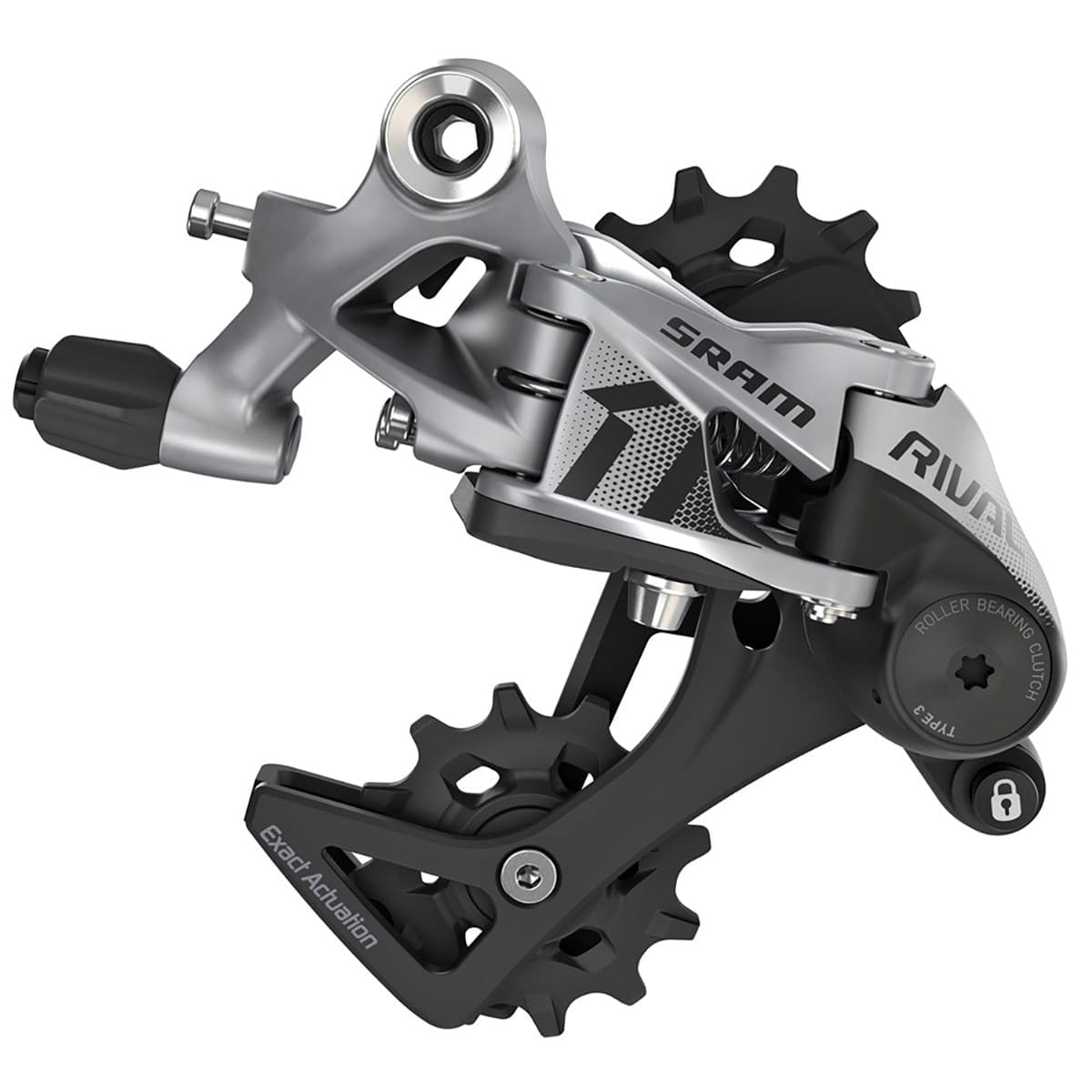 Hinterer Umwerfer SRAM RIVAL 1 1x11V mittlerer Käfig