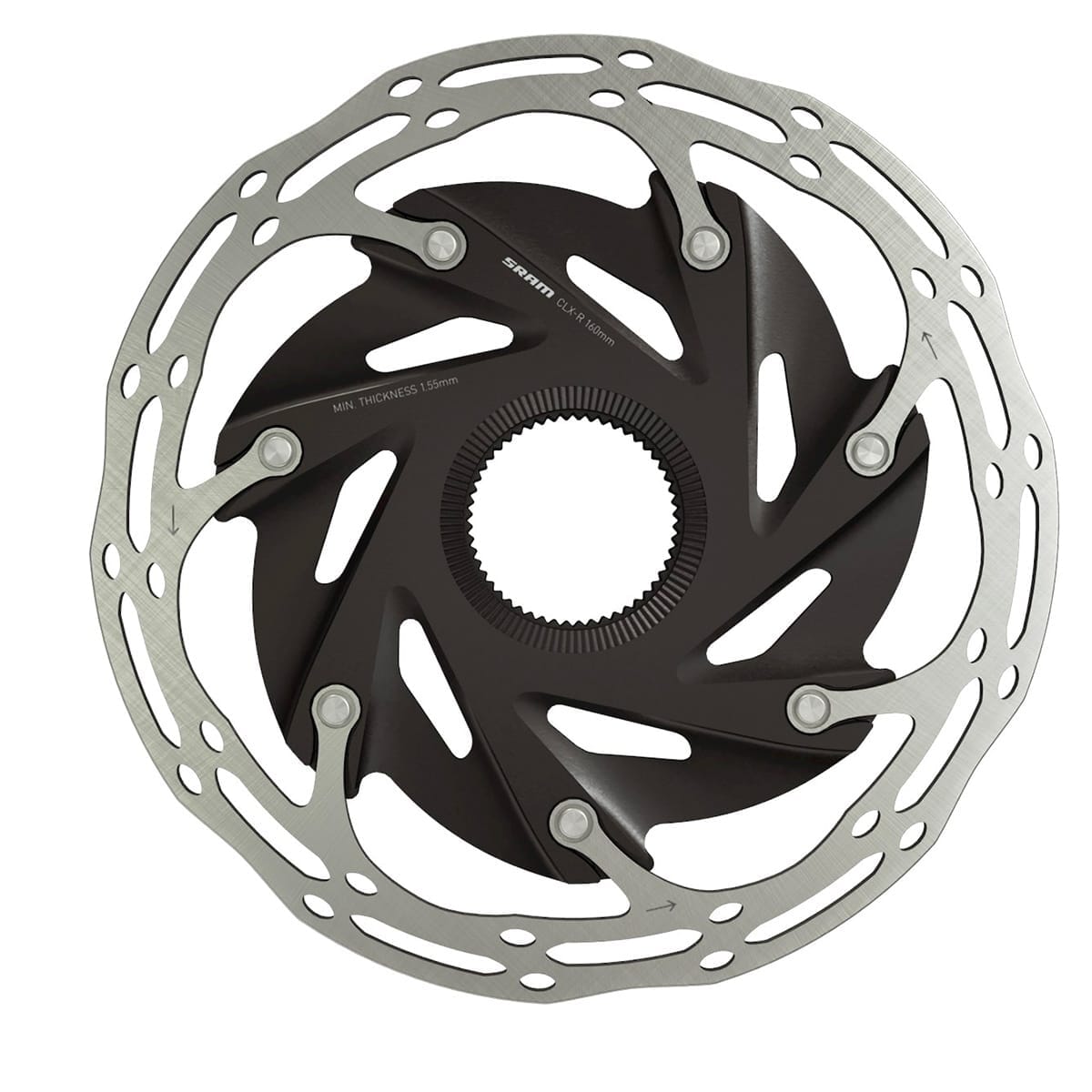 Bremsscheibe SRAM CENTERLINE XR Center Lock Schwarz