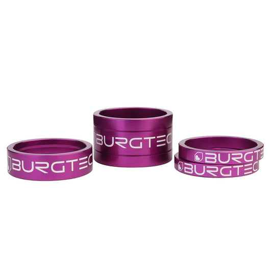 BURGTEC 1"1/8 Lenkungsabstandshalter-Kit Violett