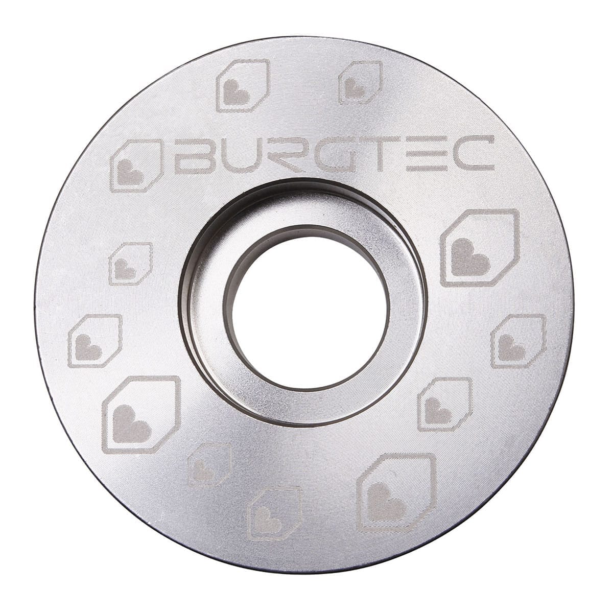 Vorbaukappe BURGTEC 1"1/8 Silber