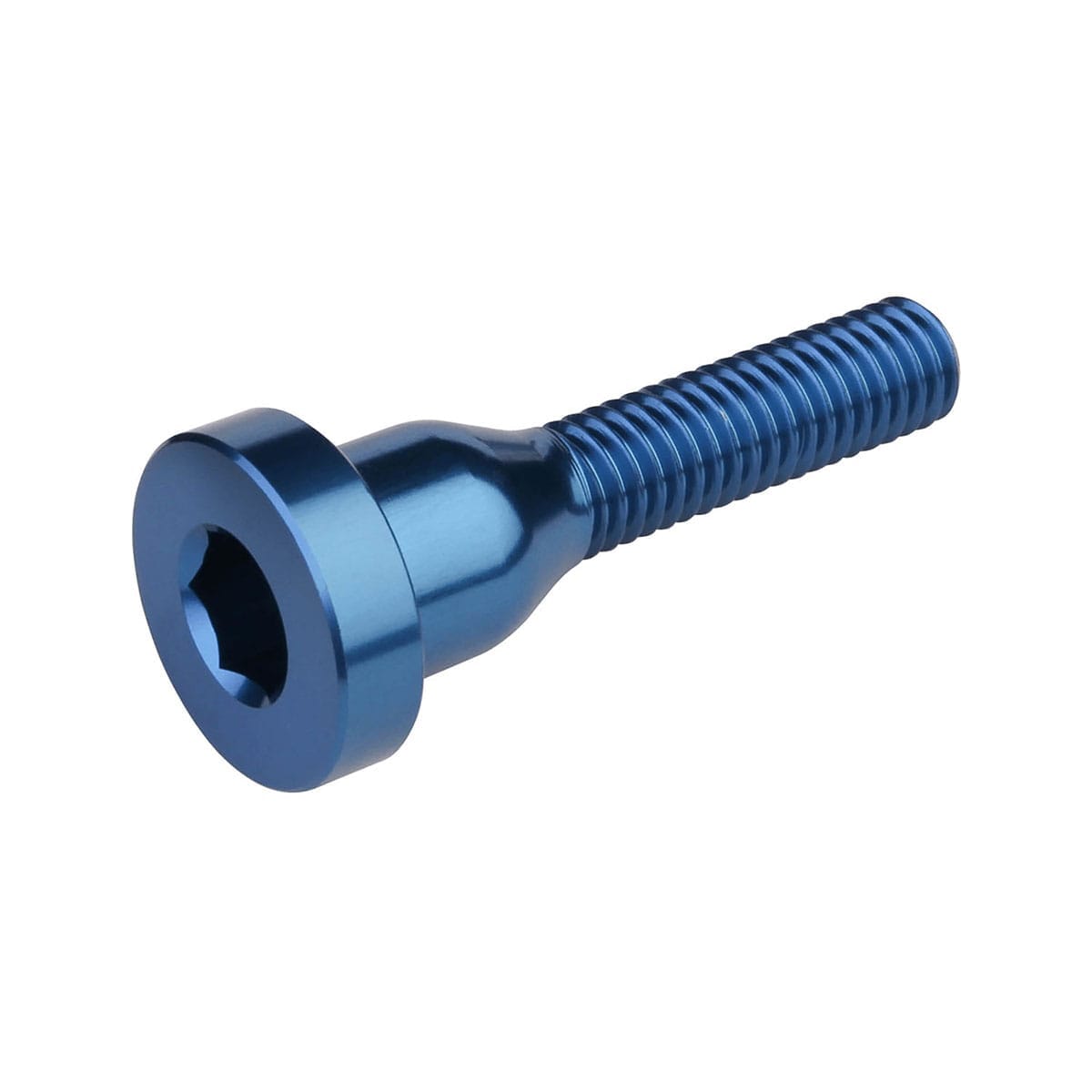 Vorbaukappe-Schraube BURGTEC Aluminium Blau