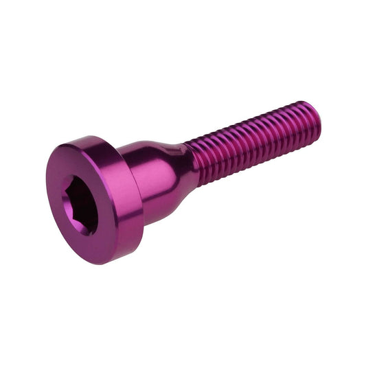 Vorbaukappe-Schraube BURGTEC Aluminium Violett