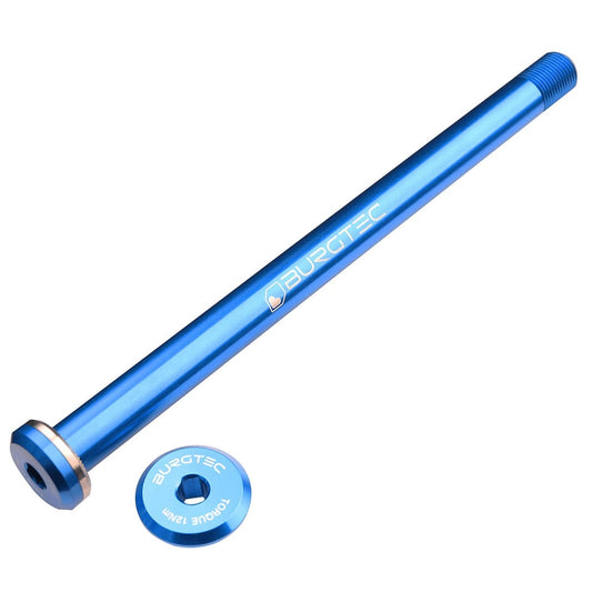 Hinterradachse BURGTEC 168,5 mm für Santa Cruz Rahmen Blau