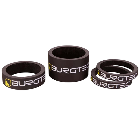 Kit Steuersatz-Distanzringe BURGTEC Carbon UD 1"1/8