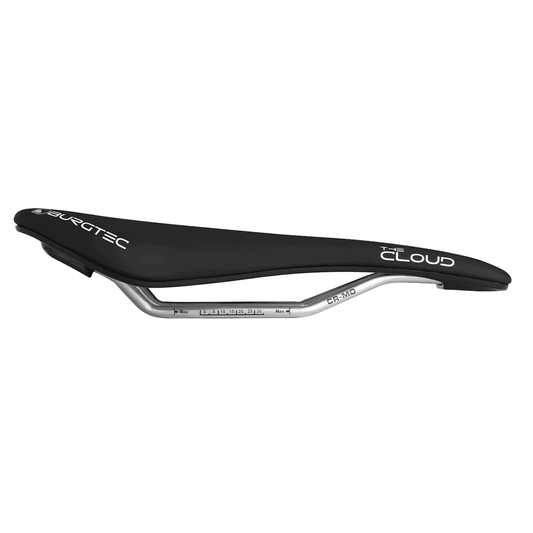 Sattel BURGTEC THE CLOUD MK2 Cro-Mo-Streben Schwarz