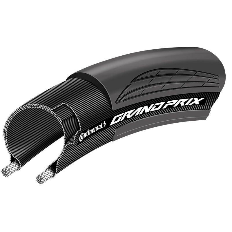 Reifen CONTINENTAL GRAND PRIX 700c TubeType Schwarz