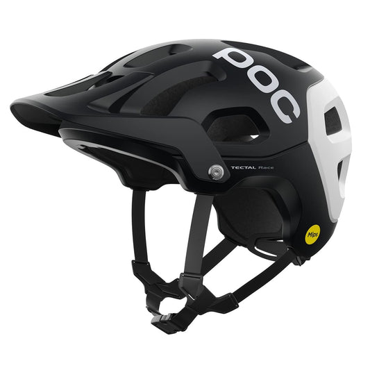 MTB-Helm POC TECTAL RACE MIPS Schwarz/Weiß