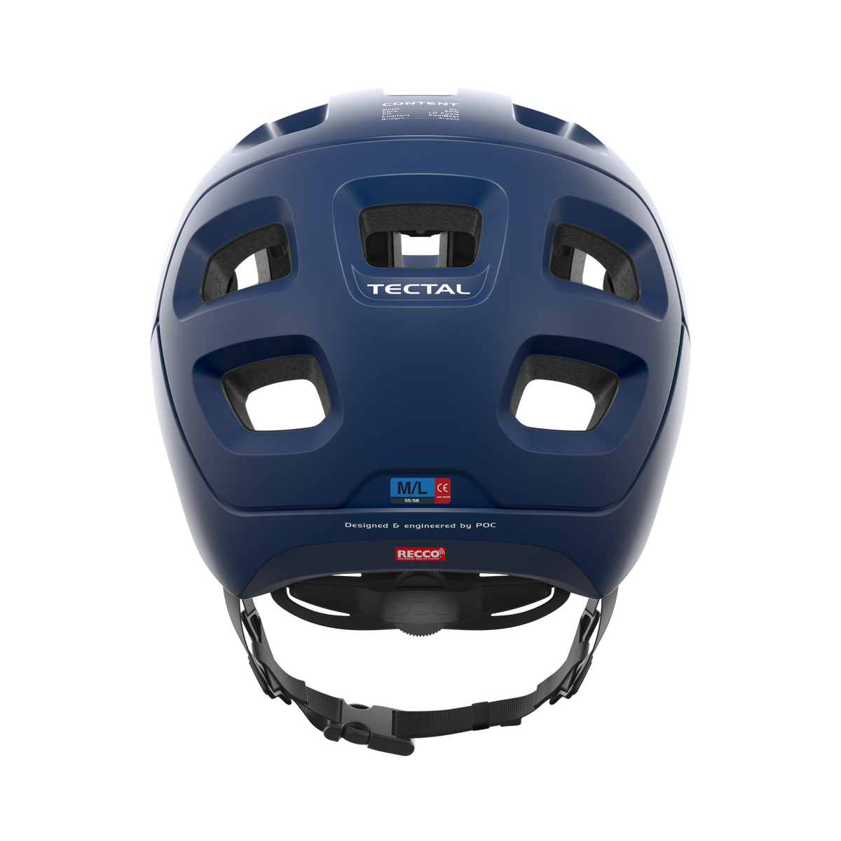 MTB-Helm POC TECTAL Blau Matt
