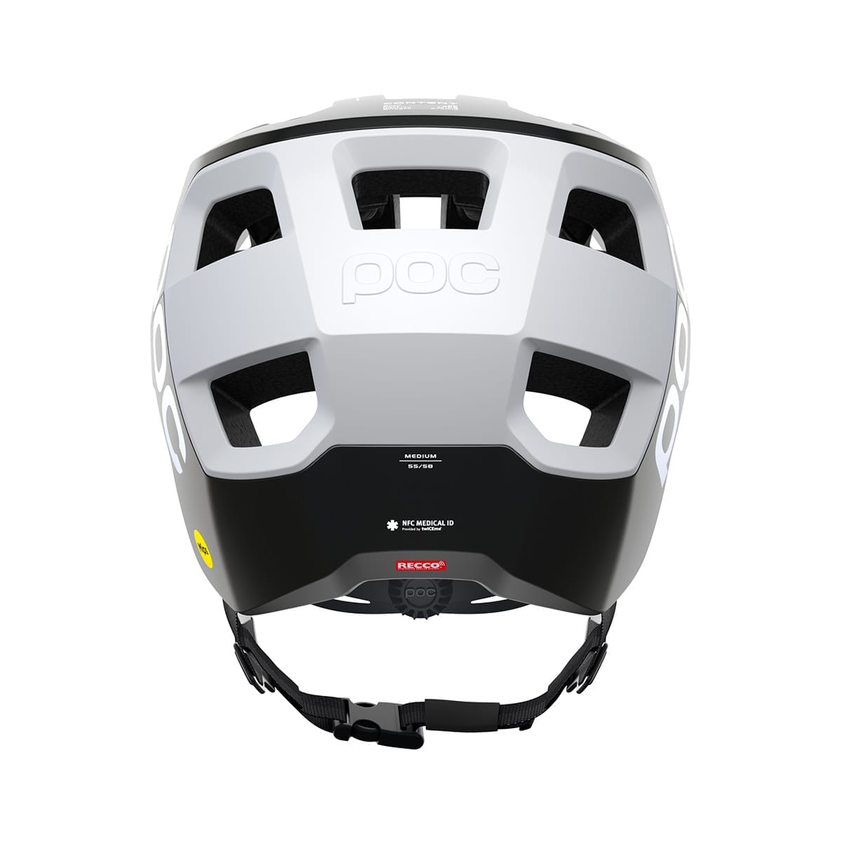 MTB-Helm POC KORTAL RACE MIPS Schwarz/Weiß