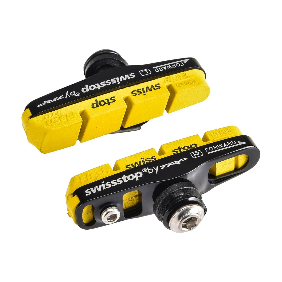 Set 2 Bremsbackenhalter SWISS STOP FLASH PRO Aluminium