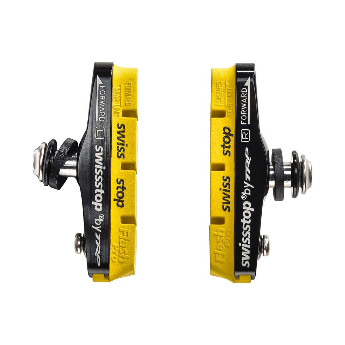 Set 2 Bremsbackenhalter SWISS STOP FLASH PRO Aluminium