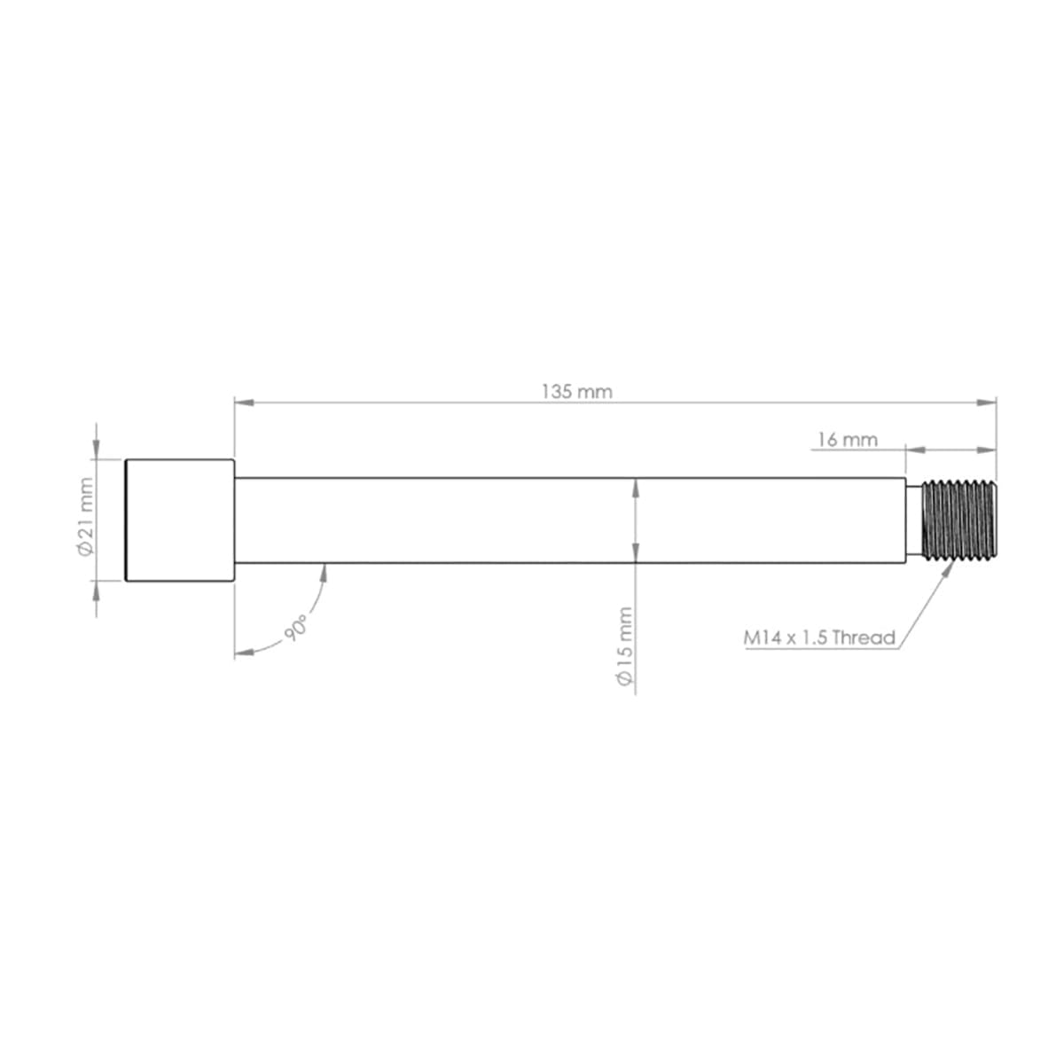 Vorderradachse BURGTEC FOX 36/38 2021+ 15x110