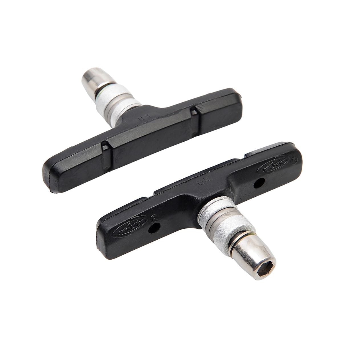 Paar V-Brake Bremsbeläge mit Schraube AVID 20R Schwarz