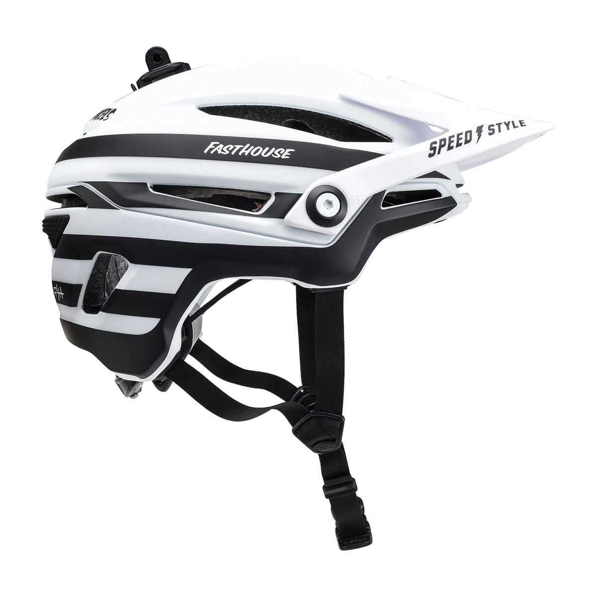 MTB-Helm BELL SIXER MIPS FASTHOUSE Weiß/Schwarz