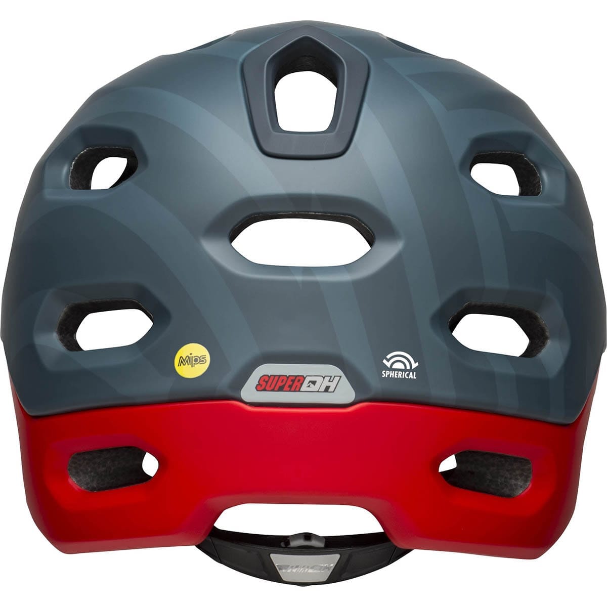 MTB-Helm BELL SUPER DH MIPS Blau/Rot