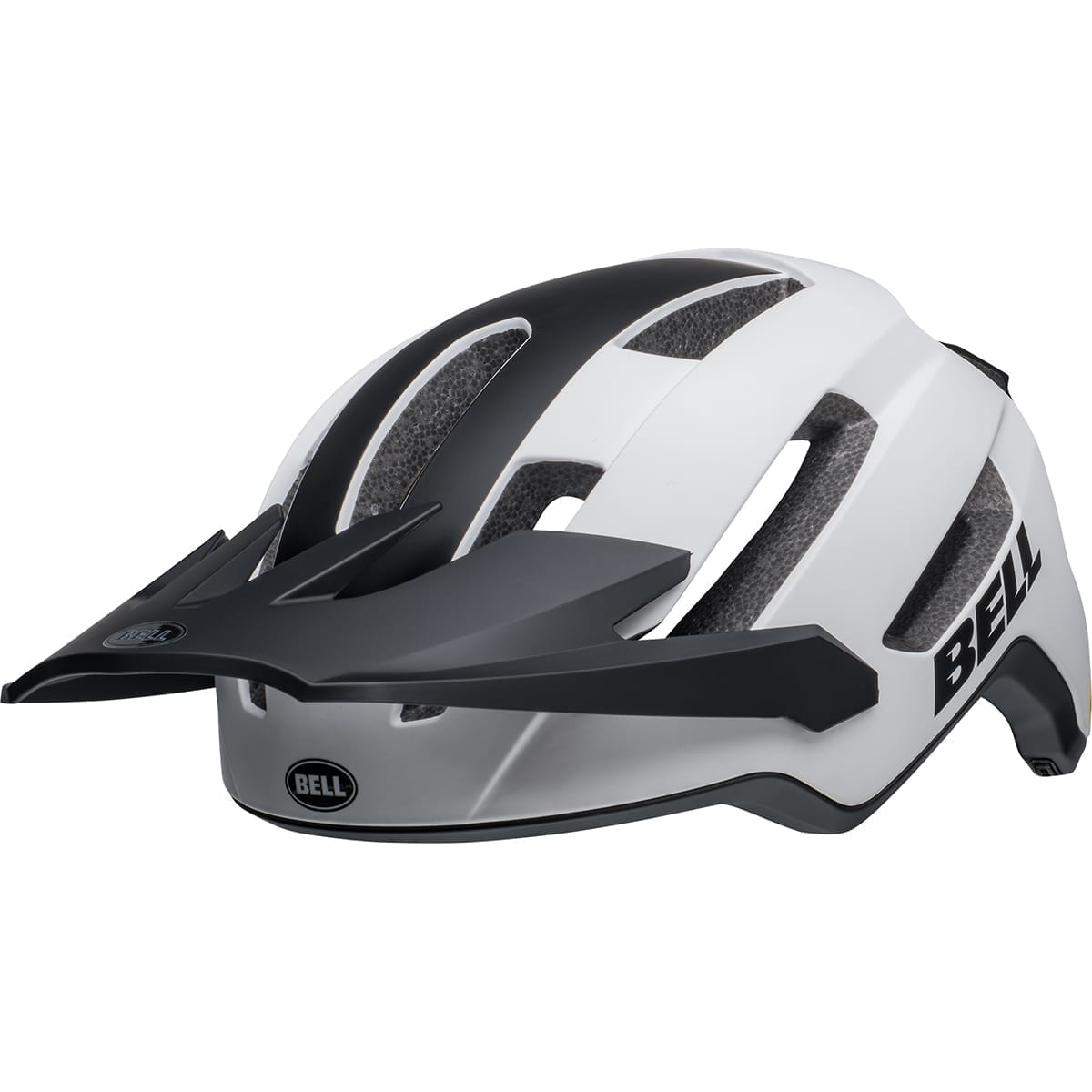 MTB-Helm BELL 4FORTY AIR MIPS Weiß/Schwarz Matt