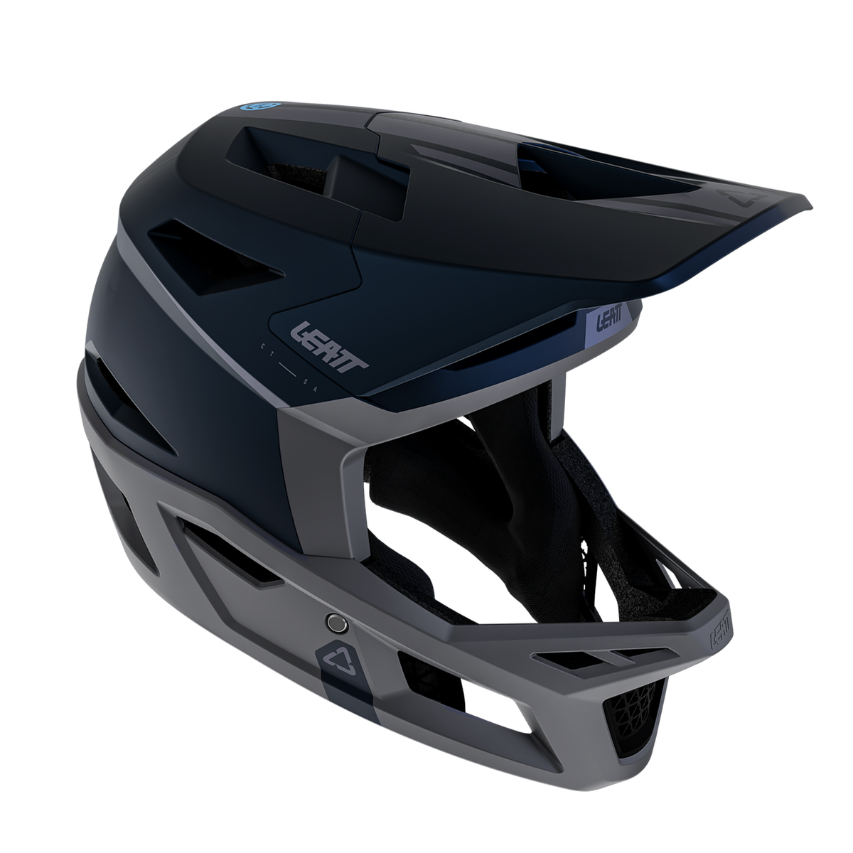 MTB-Helm LEATT MTB GRAVITY 4.0 Stealth Schwarz/Grau