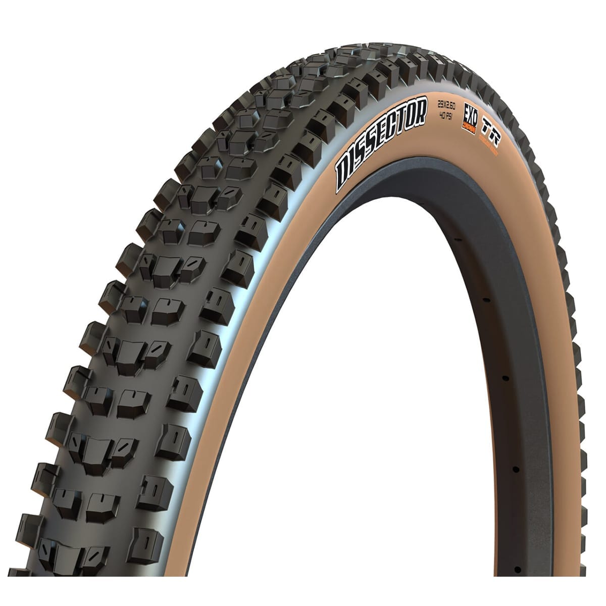 MAXXIS DISSECTOR Reifen 29x2.60 WT Exo Tubeless Ready Faltbar Tanwall