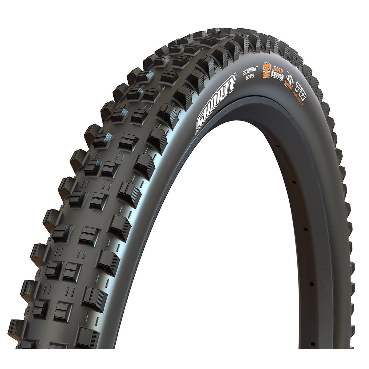 Reifen MAXXIS SHORTY 29x2.40 WT DH 3C MaxxGrip Tubeless Ready Faltbar Schwarz