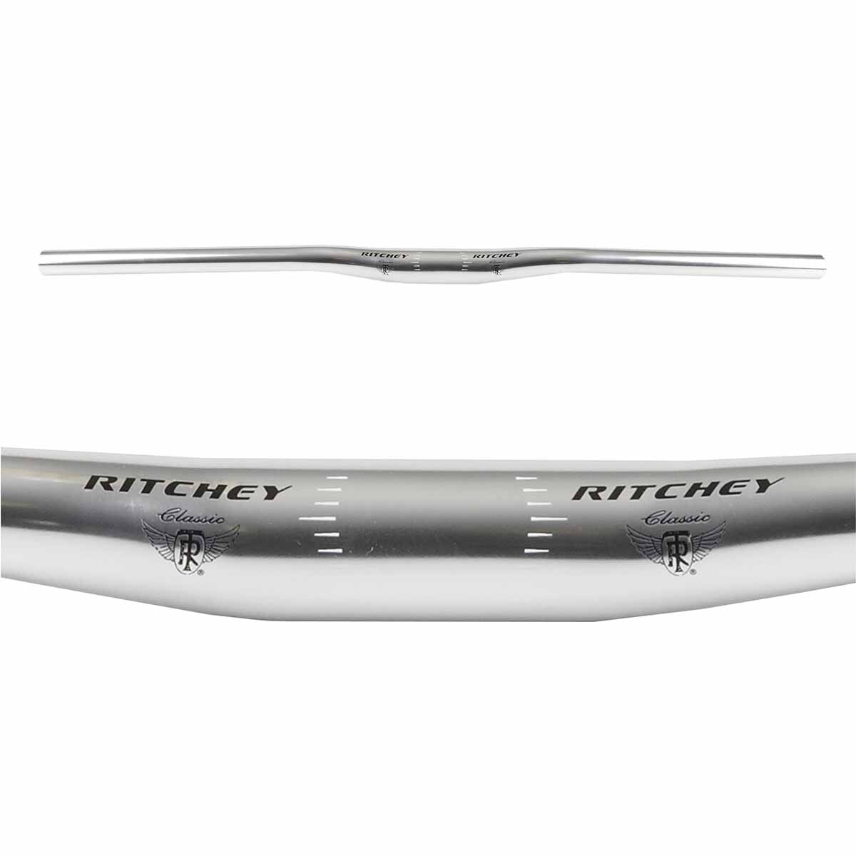 Lenker RITCHEY CLASSIC 10D FLAT Flach 31,8/660 mm Silber