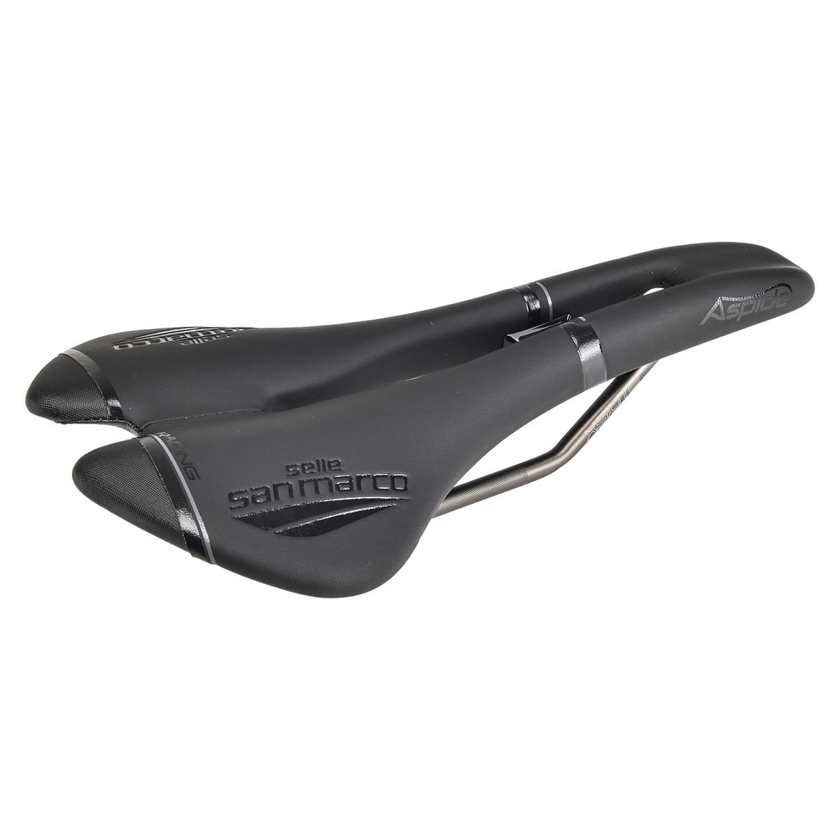 Sattel SELLE SAN MARCO ASPIDE RACING OPEN FIT WIDE Xsilite-Streben