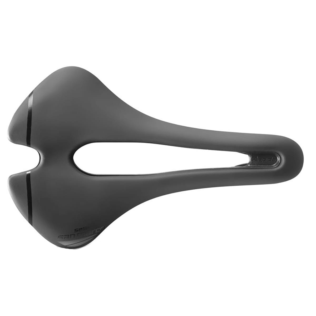 Sattel SELLE SAN MARCO ASPIDE SHORT OPEN-FIT SPORT NARROW Stahlschienen