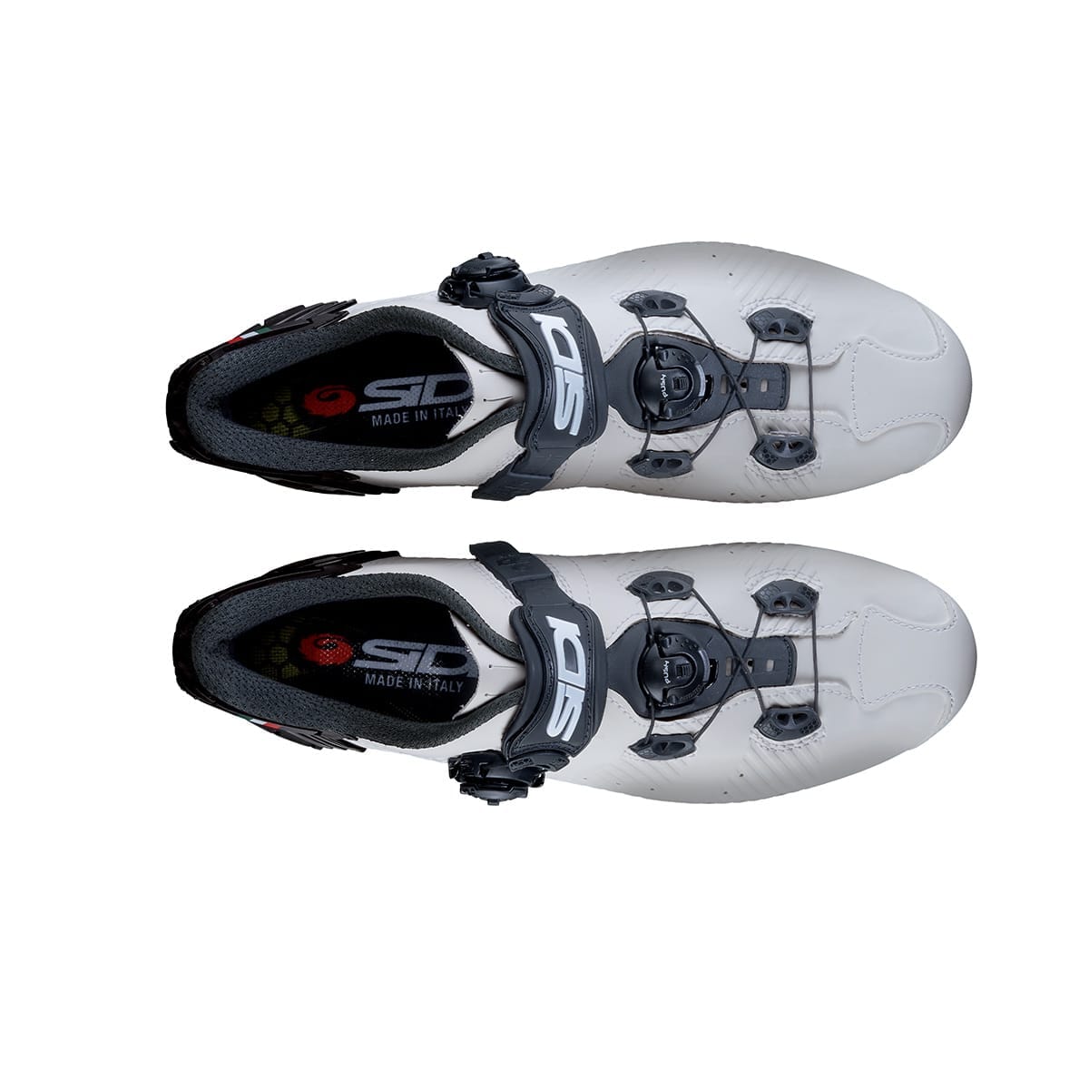 Rennradschuhe SIDI WIRE 2S Weiß/Schwarz