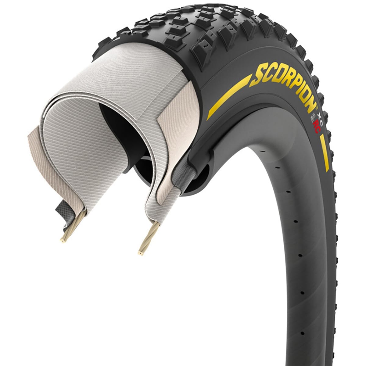 Reifen PIRELLI SCORPION XC RC COLOUR EDITION 29x2,40 ProWall Tubeless Ready Faltbar 4022200