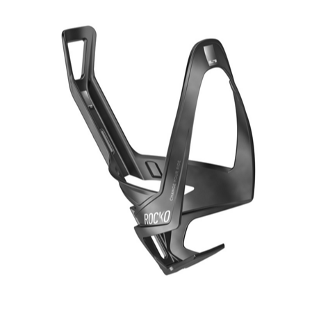 Flaschenhalter ELITE ROCKO Carbon Matt Weiß