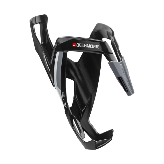 Flaschenhalter ELITE CUSTOM RACE PLUS Schwarz Weiß