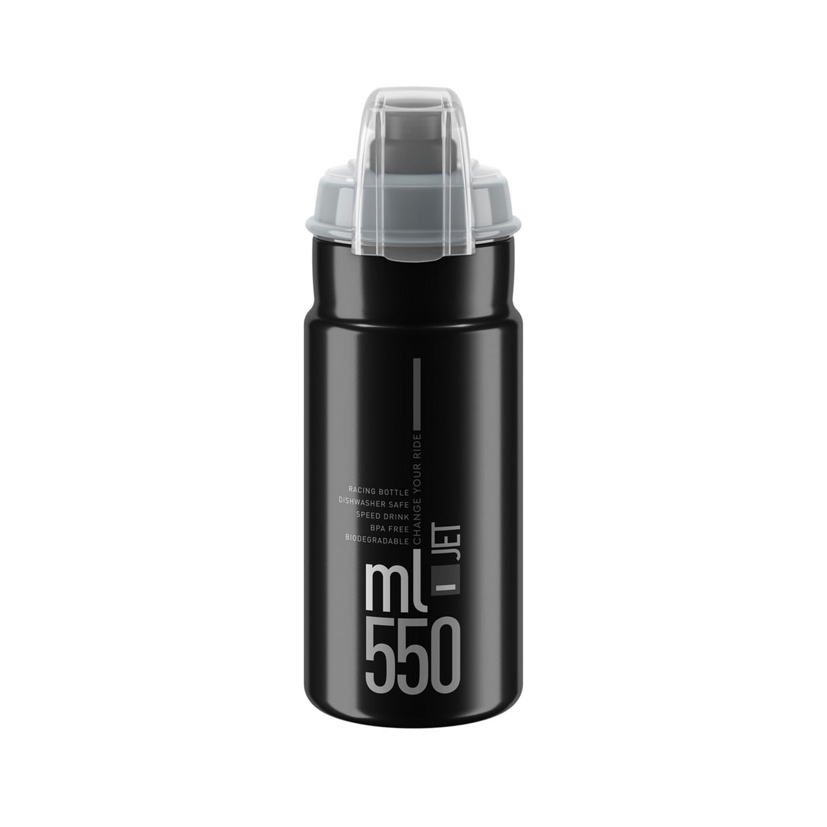 Trinkflasche ELITE JET PLUS Schwarz