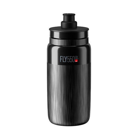 Trinkflasche ELITE FLY TEX Schwarz / Grau