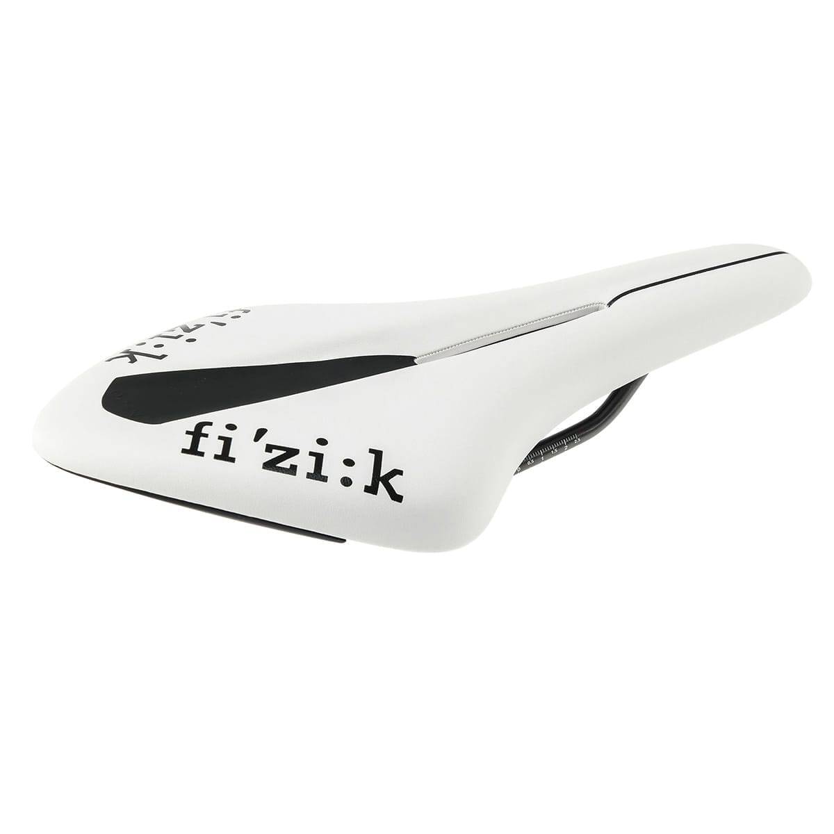 Sattel FIZIK ARIONE R3 OPEN REGULAR Kium-Streben Weiß White Edition
