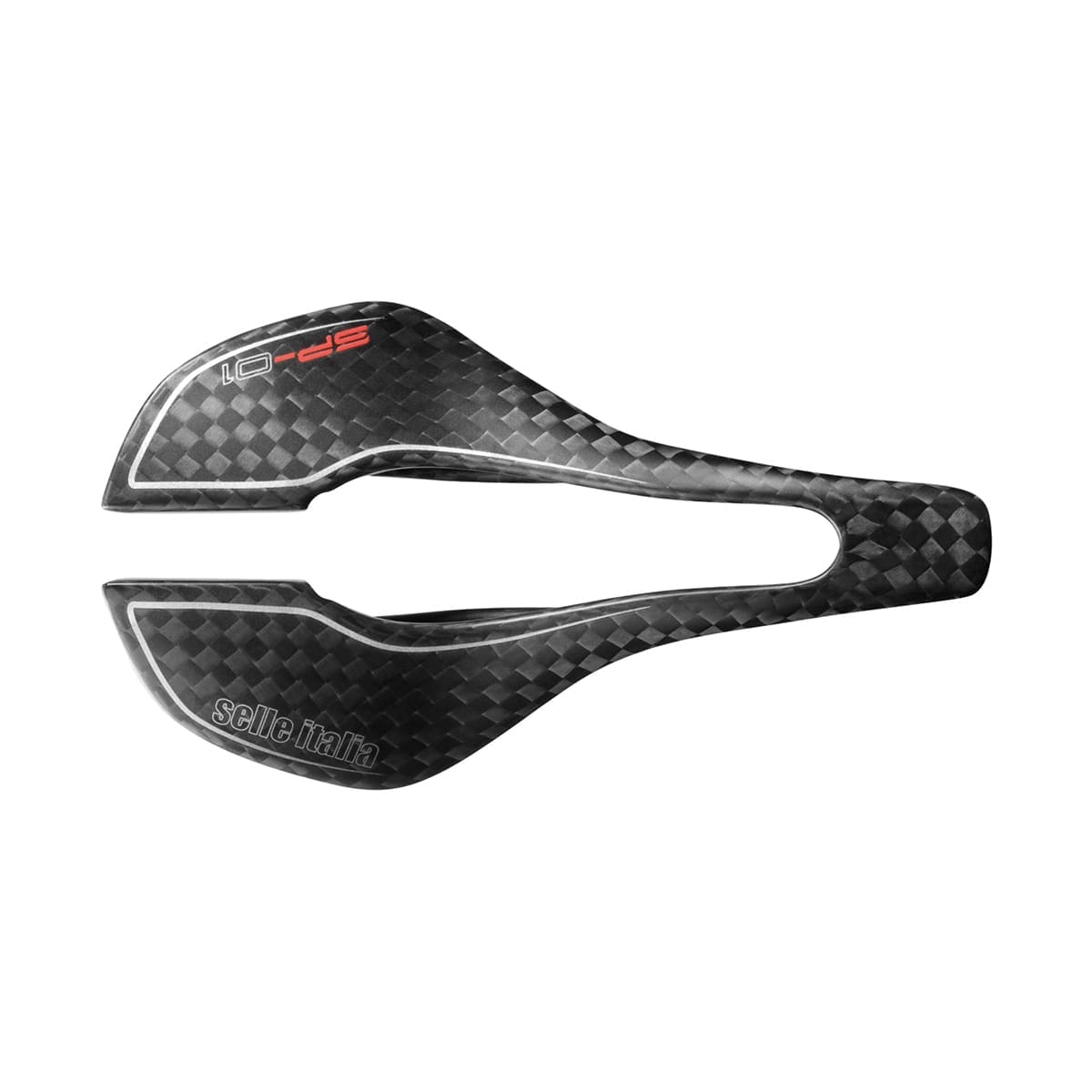 Sattel SELLE ITALIA SP-01 BOOST TEKNO SUPERFLOW S Carbon-Schienen