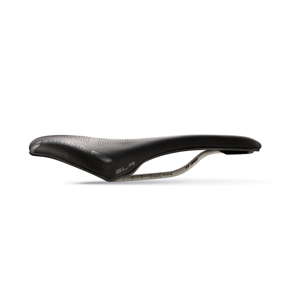 Sattel ITALIA SLR BOOST ENDURANCE SUPERFLOW L Schienen Ti316