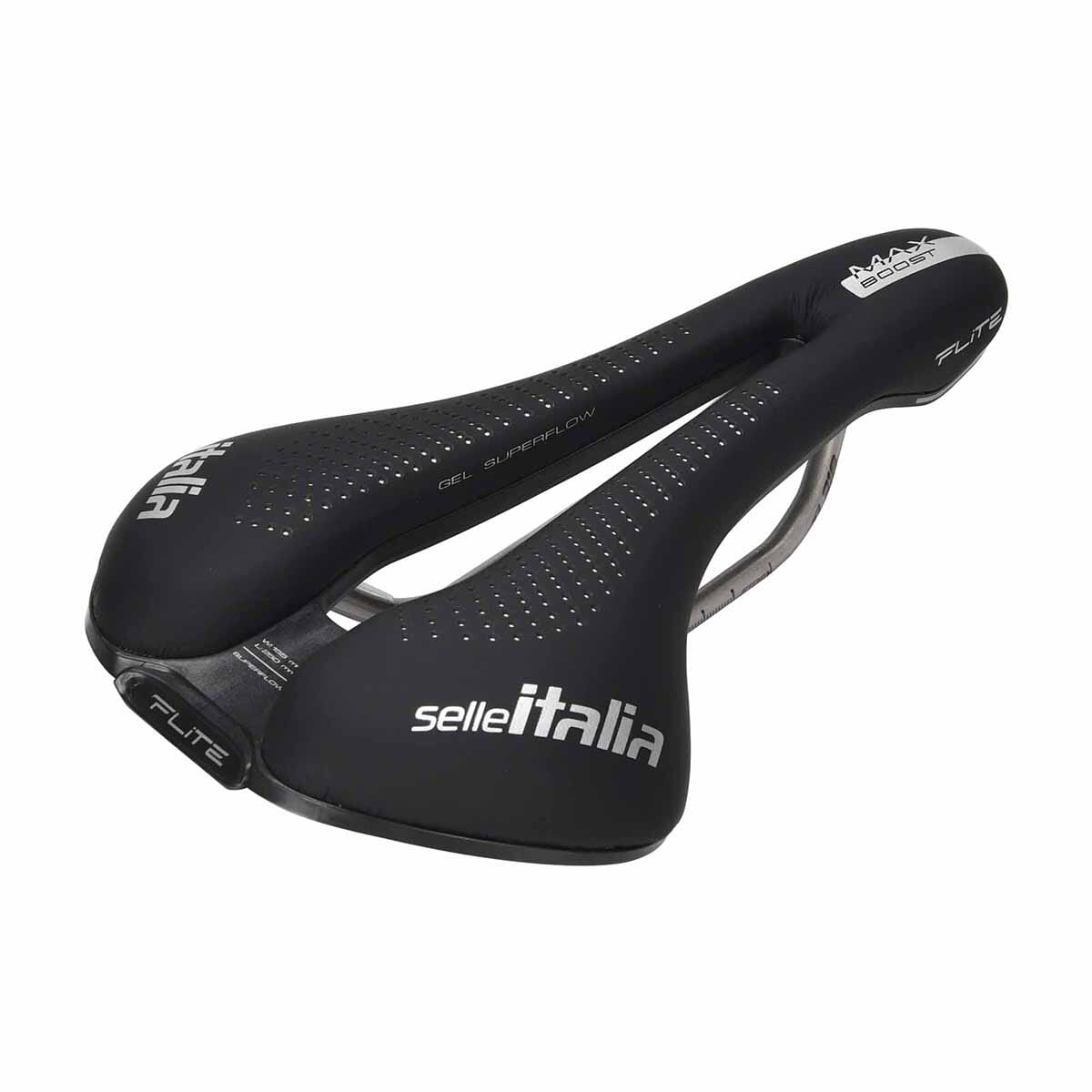 Sattel SELLE ITALIA MAX FLITE BOOST GEL TI316 SUPERFLOW Schienen TI316