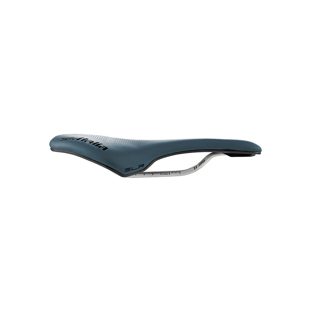 Sattel SELLE ITALIA SLR BOOST GRAVEL SUPERFLOW S Rails TI316 Blau