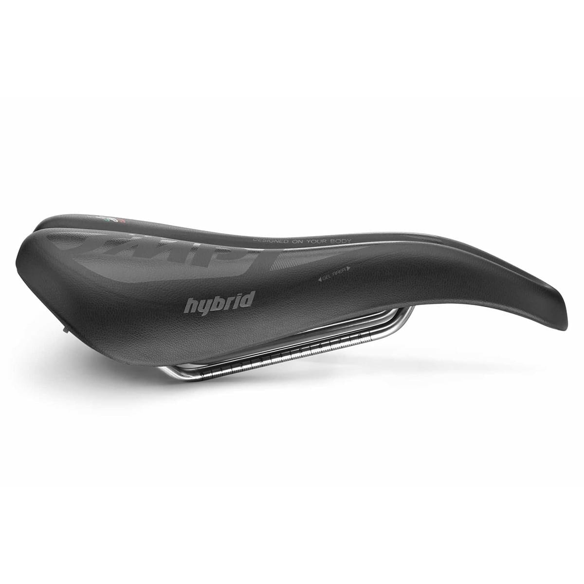 Selle SMP HYBRIDE GEL Breite 140mm Stahlschienen
