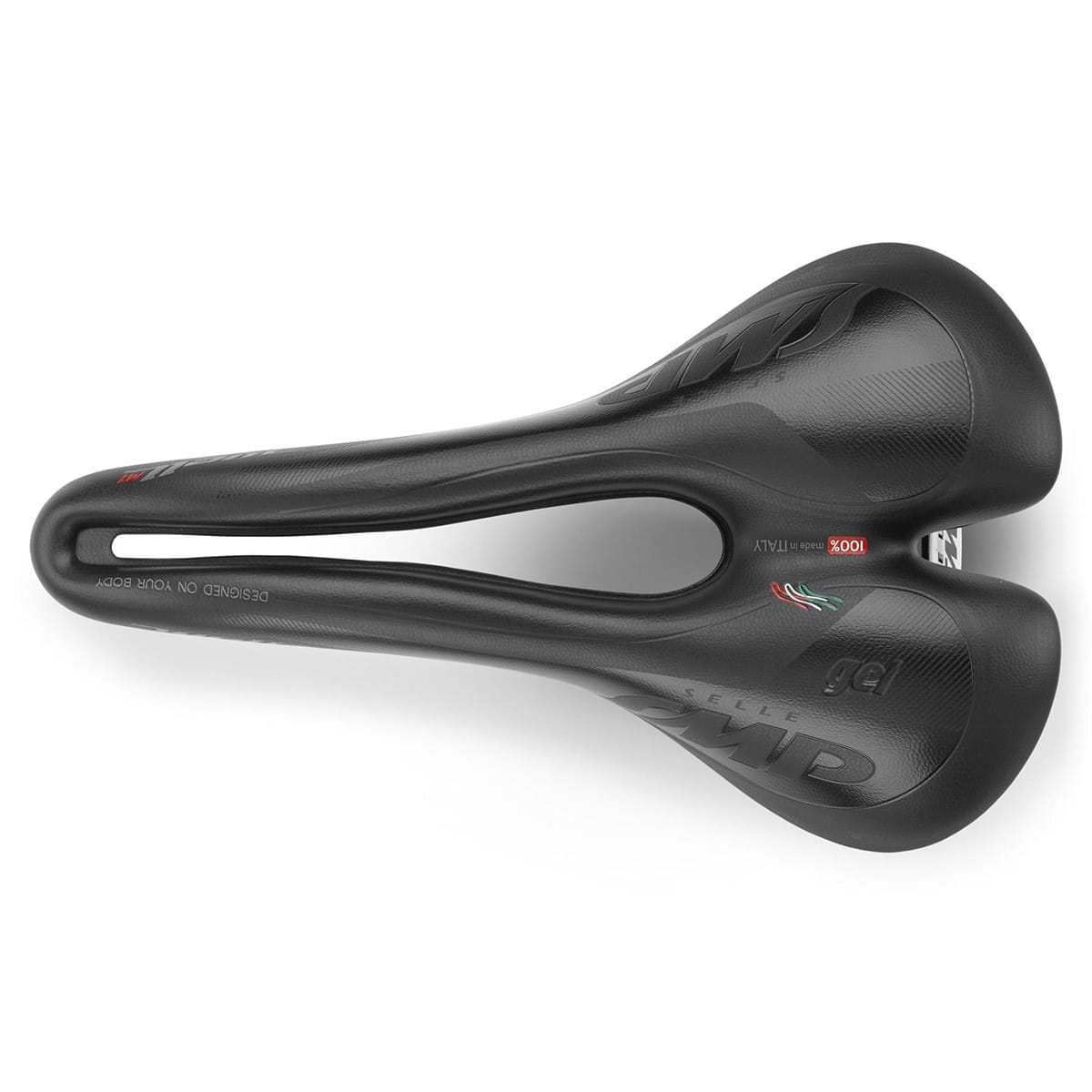 Selle SMP WELL M1 GEL Breite 163mm Stahlschienen