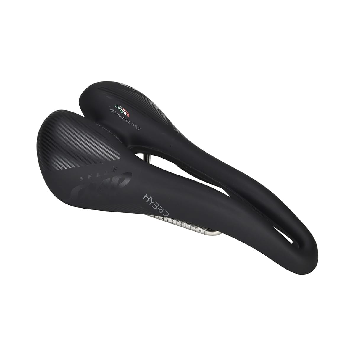 Sattel SMP HYBRIDE Breite 140mm Stahlschienen