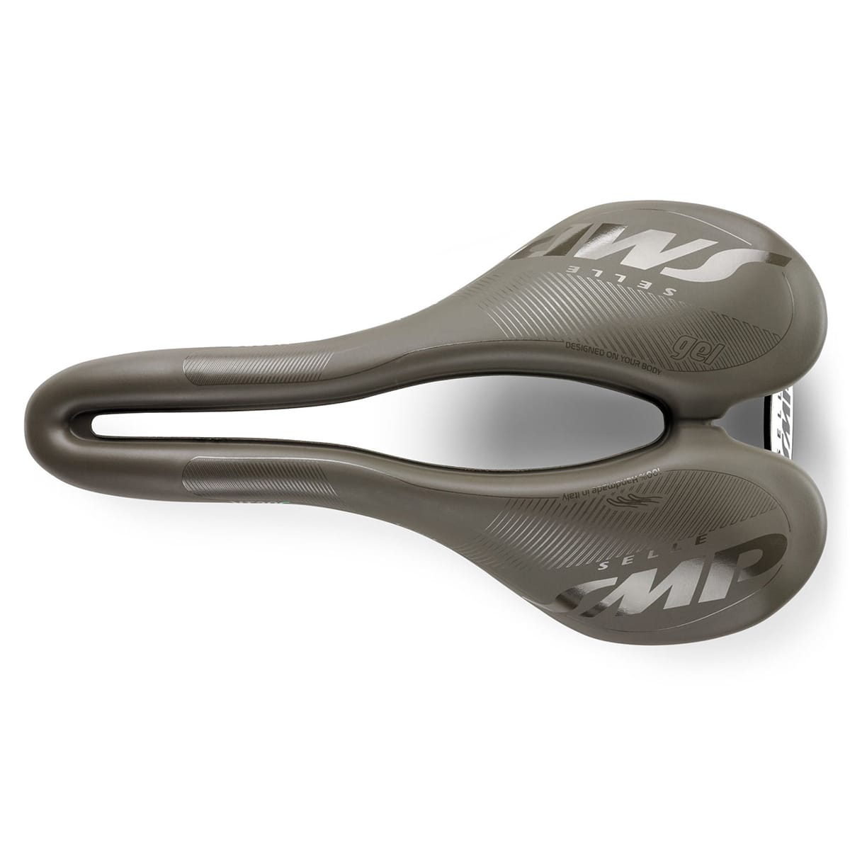 Sattel SMP VT20C GEL Breite 144 mm Carbon-Streben Braun
