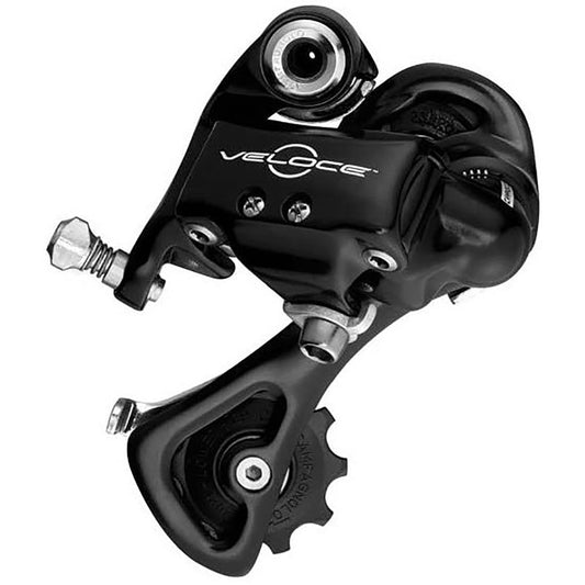 Hinteres Schaltwerk CAMPAGNOLO VELOCE 2/3x10-fach Mittlerer Käfig Schwarz