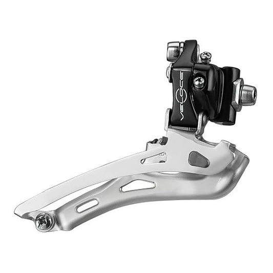 Vorderes Schaltwerk CAMPAGNOLO VELOCE 2x10V Anlöt-Montage Schwarz