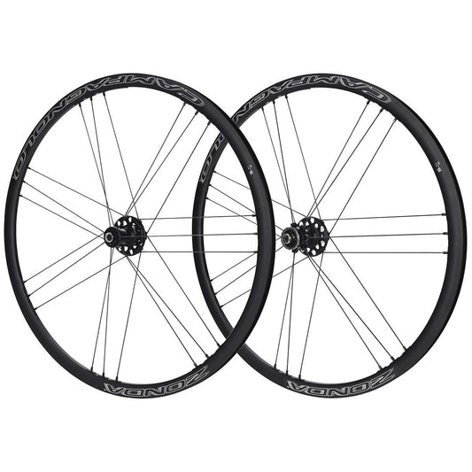 Paar Laufräder CAMPAGNOLO ZONDA DISC Limited Edition mit Reifen (Center Lock)