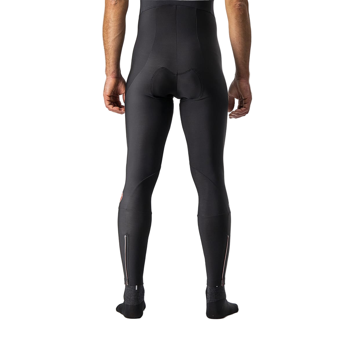 Lange Trägerhose CASTELLI ENTRATA Schwarz