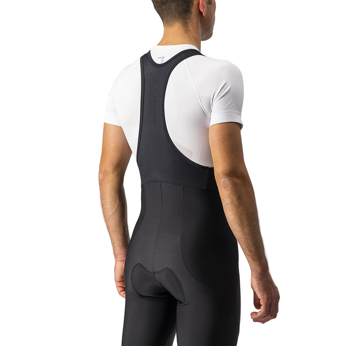 Lange Trägerhose CASTELLI ENTRATA Schwarz