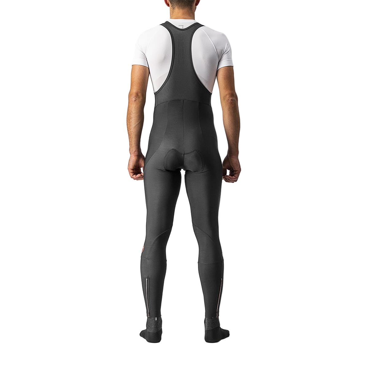 Lange Trägerhose CASTELLI ENTRATA Schwarz